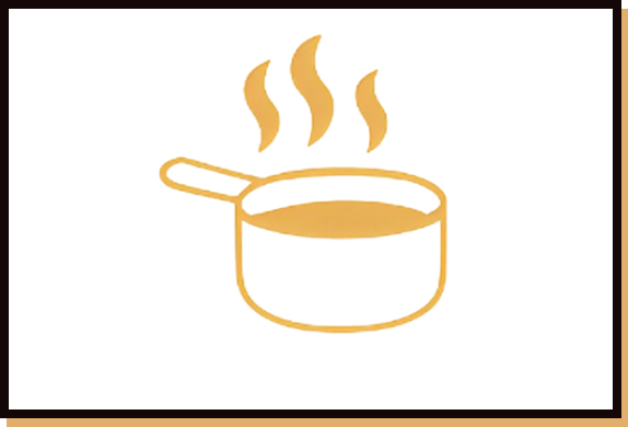 Boil water or milk