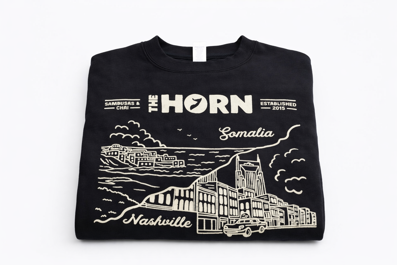 The Horn – Somalia × Nashville Sweatshirts