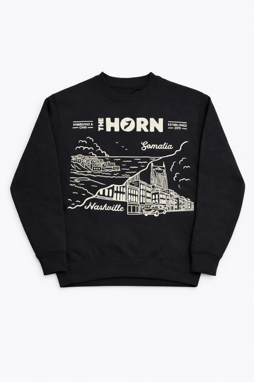 The Horn – Somalia × Nashville Sweatshirts