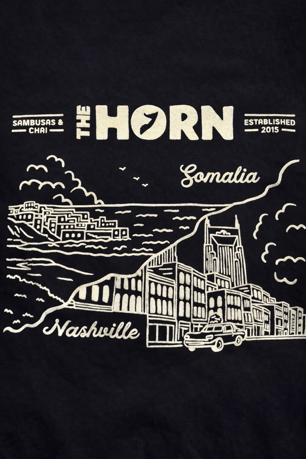 Somalia × Nashville Sweatshirts - Black