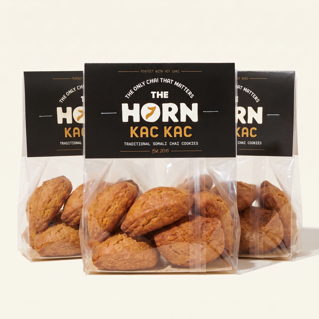 Golden Somali Bites (Kac Kac) - 3 Packs